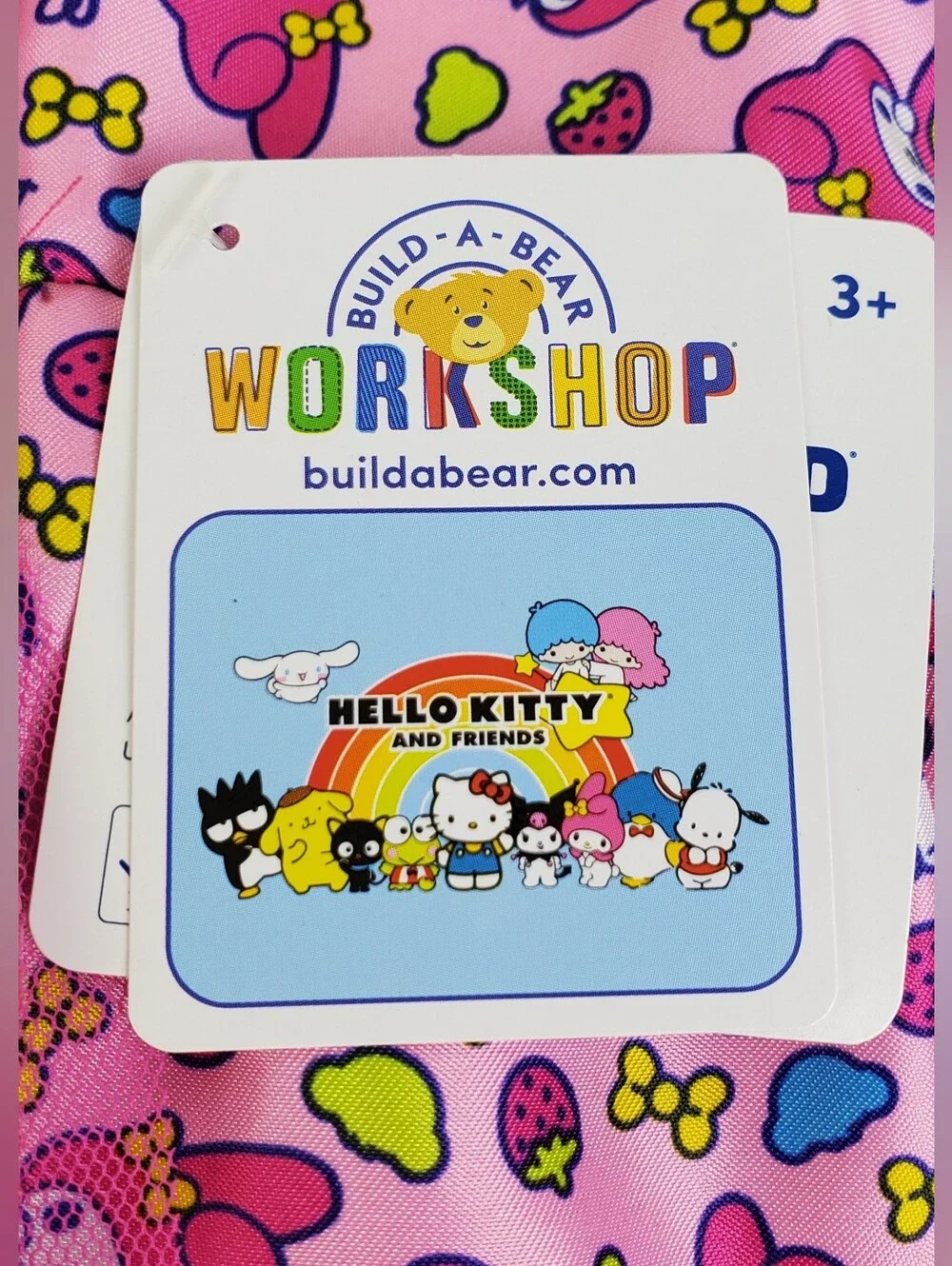 Build-A-Bear BABW Sanrio Hello Kitty and Friends My Melody Rainbow Dress Outfit